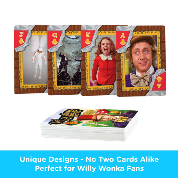 Willy Wonka Playing Cards 840391175624