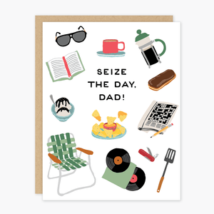 Greeting Cards Seize the Day Dad Father's Day Card 990408