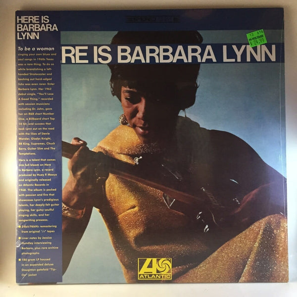 Barbara Lynn - Here is Barbara Lynn LP NEW LITA