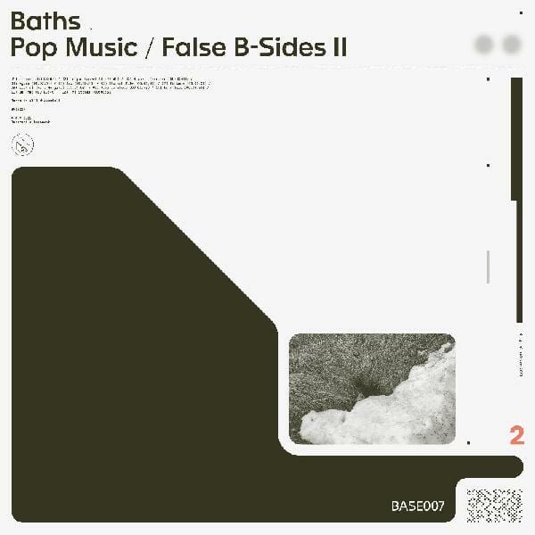Baths - Pop Music-False B-Sides II LP NEW COLOR VINYL