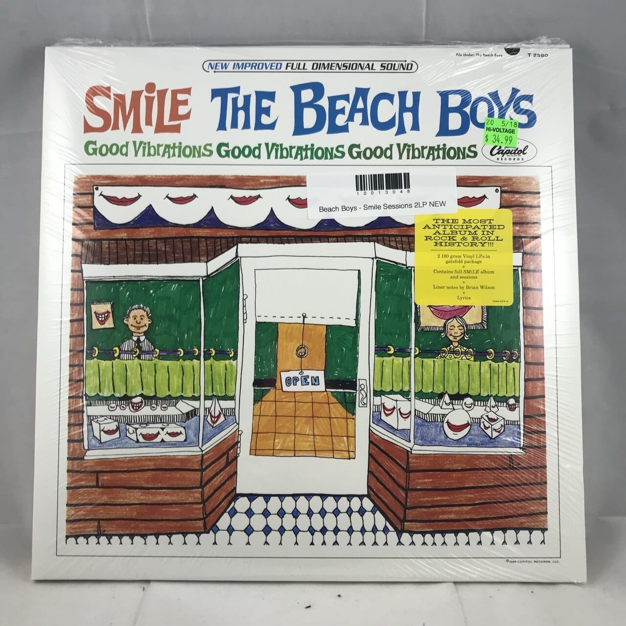 Beach Boys - Smile Sessions 2LP NEW