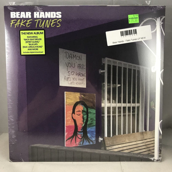 Bear Hands - Fake Tunes LP NEW