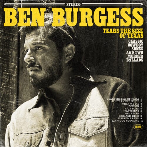 New Vinyl Ben Burgess - Tears the Size of Texas LP NEW 10029775