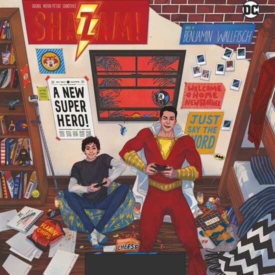 Benjamin Wallfisch - SHAZAM! OST LP NEW MONDO RECORDS