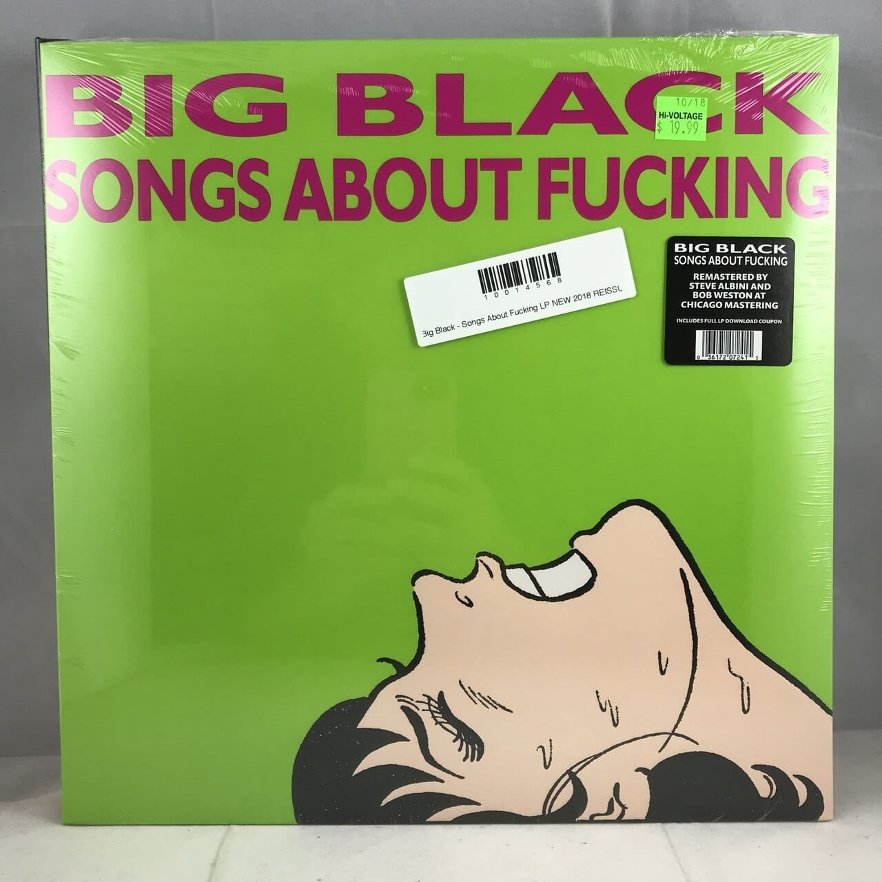 Big Black - Songs About Fucking LP NEW 2018 REISSUE – Hi-Voltage