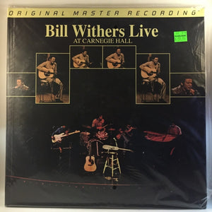 Bill Withers - Live at Carnegie Hall 2LP NEW MOFI Audiophile