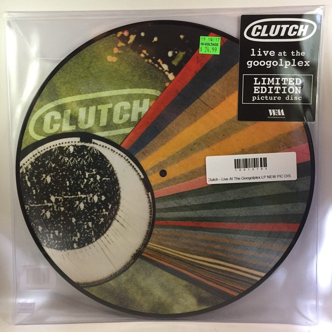 Clutch - Live At The Googolplex LP NEW PIC DISC – Hi-Voltage Records