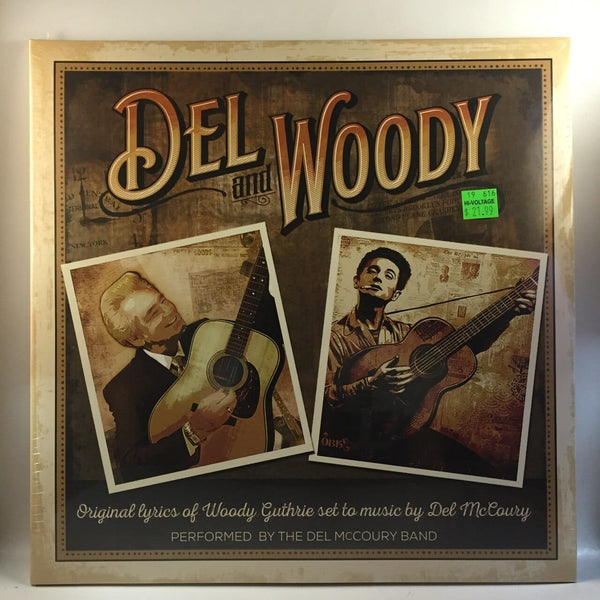 Del McCoury Band - Del & Woody LP NEW Woody Guthrie