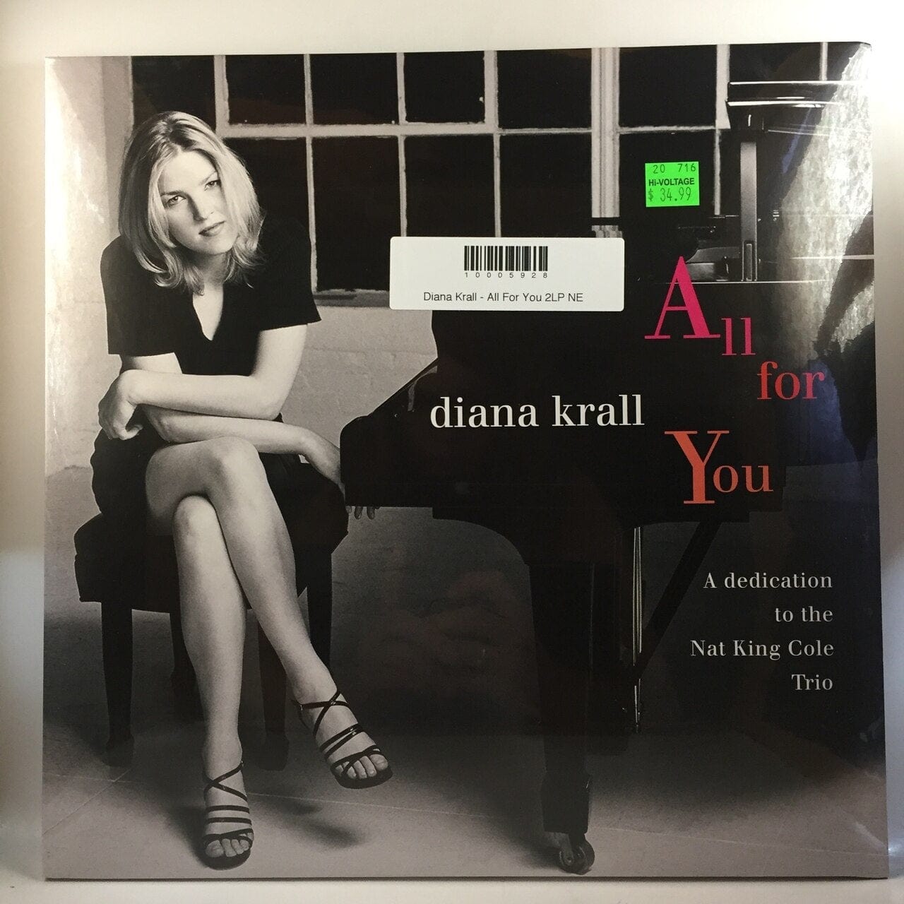 Diana Krall - All For You 2LP NEW 180g reissue