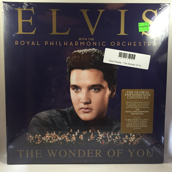Elvis Presley - The Wonder Of You: Elvis Presley With The Royal Philharmonic Orchestra 2LP NEW