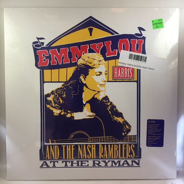 Emmylou Harris and the Nash Ramblers - At The Ryman 2LP NEW