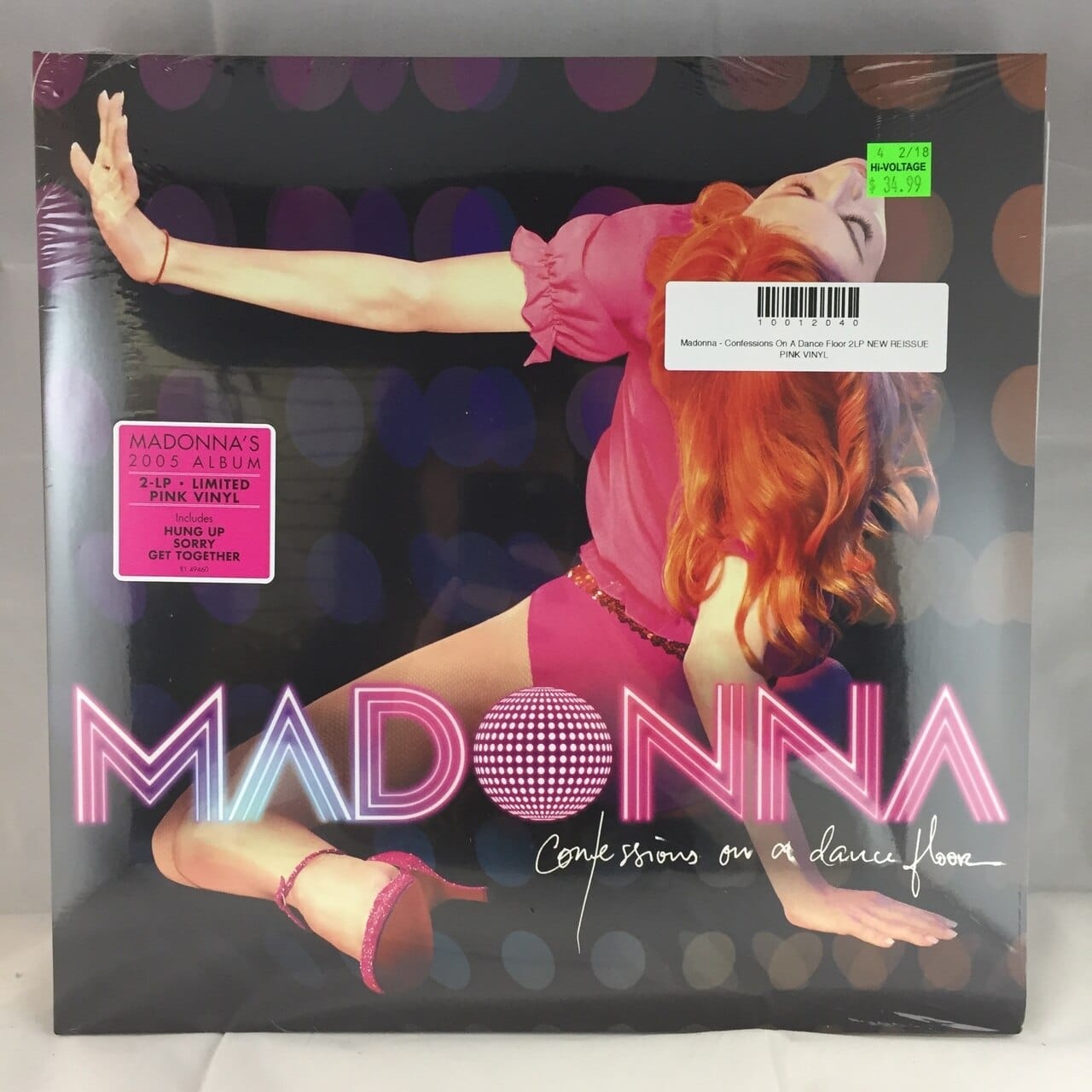 Madonna - Confessions On A Dance Floor 2LP NEW REISSUE PINK VINYL