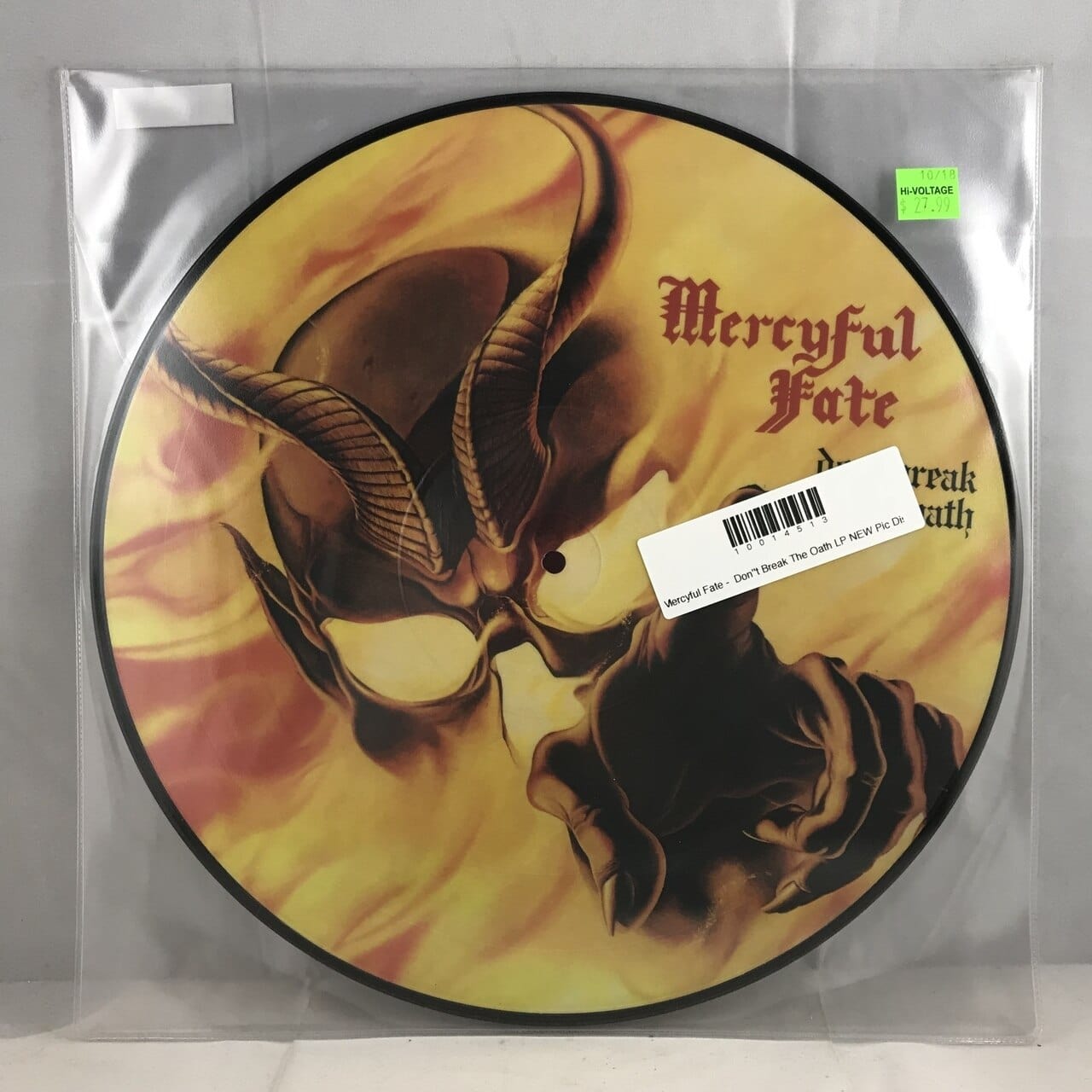 Mercyful Fate - Don't Break The Oath LP NEW Pic Disc – Hi-Voltage