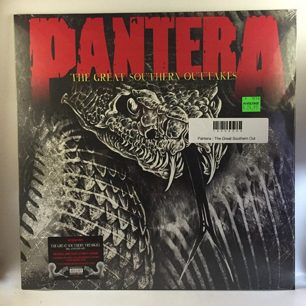 Pantera - The Great Southern Outtakes 2LP NEW Album + Outtakes
