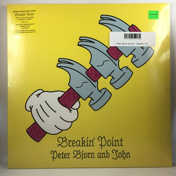 Peter Bjorn & John - Breakin' Point LP NEW 2016