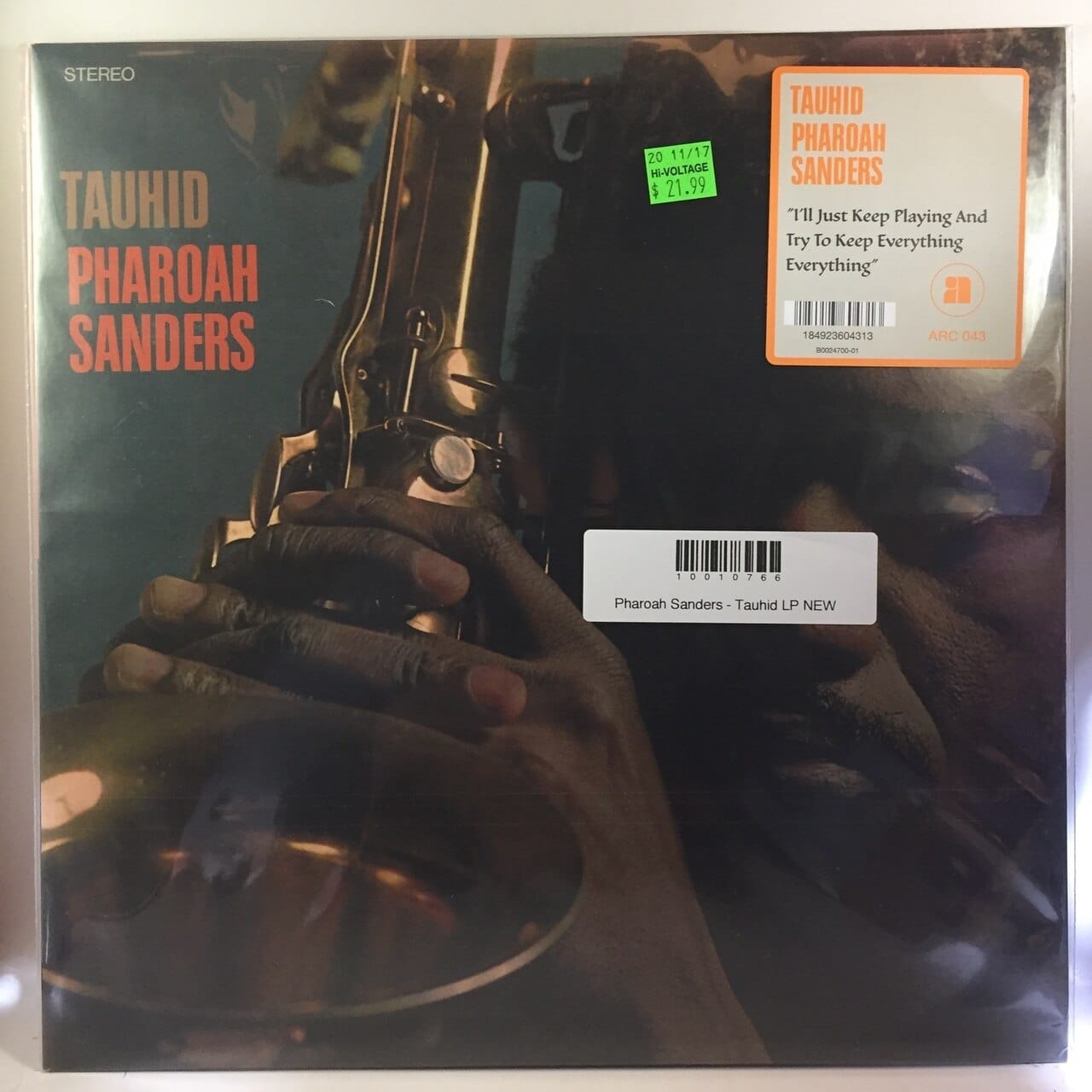 Pharoah Sanders - Tauhid LP NEW – Hi-Voltage Records