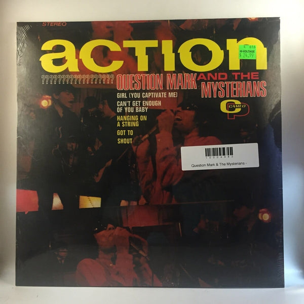 Question Mark & The Mysterians - Action LP NEW 45 RPM LTD ED YELLOW VINYL