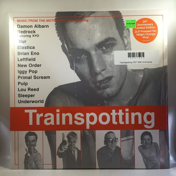 Trainspotting OST 20th Anniversary 2LP NEW Orange Vinyl