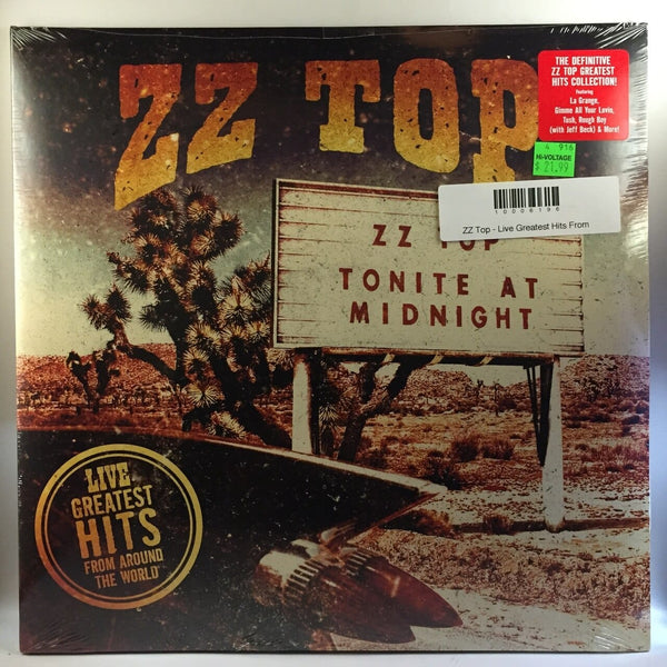 ZZ Top - Live Greatest Hits From Around The World 2LP NEW