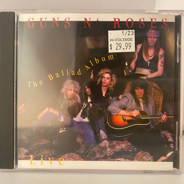 Guns N' Roses – The Ballad Album CD USED NM/VG++ Unofficial Release –  Hi-Voltage Records