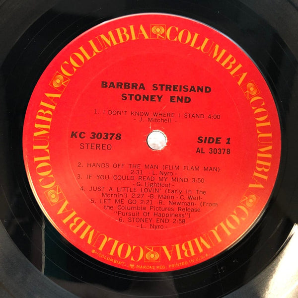 Barbra Streisand - Stoney End LP VG++/VG++ USED