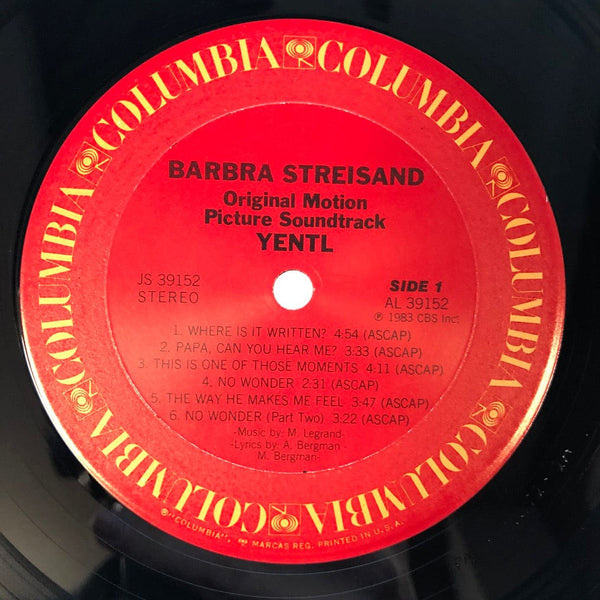 Barbra Streisand - Yentl OST LP VG++/VG++ USED