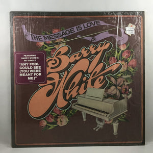 Barry White - The Message Is Love LP Shrink NM-NM USED