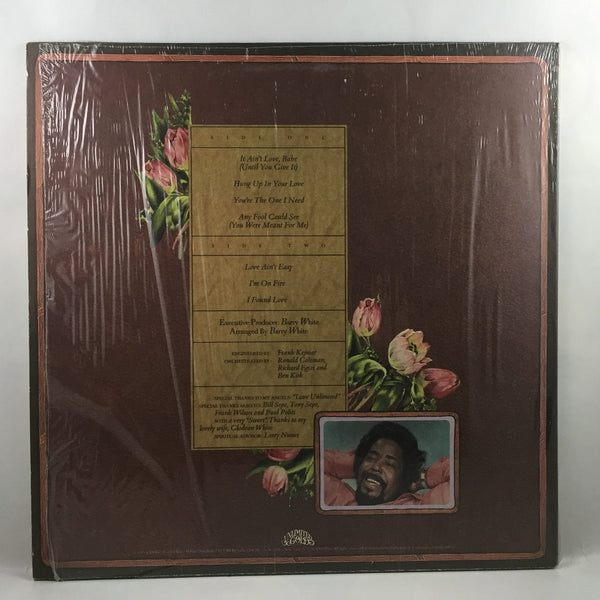 Barry White - The Message Is Love LP Shrink NM-NM USED