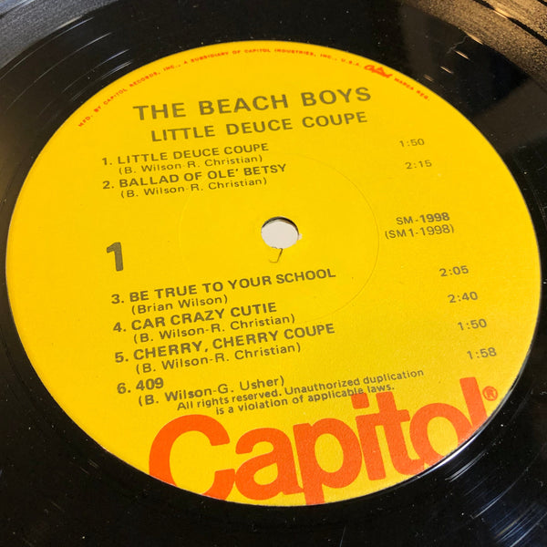 Beach Boys - Little Deuce Coupe LP Shrink NM/NM USED V3