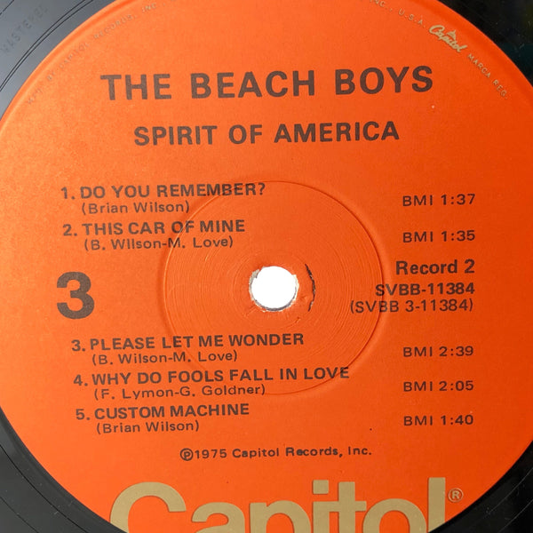 Beach Boys - Spirit of America 2LP VG+/VG++ USED V2