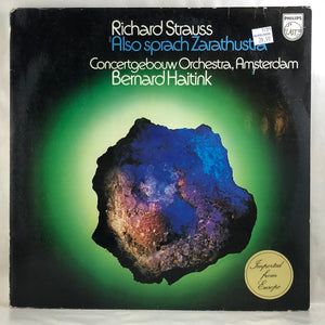 Bernard Haitink - Richard Strauss: Also Sprach Zarathustra LP Holland Import VG++/VG+ USED