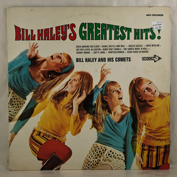 Bill Haley and His Comets - Greatest Hits LP VG+/VG+ USED