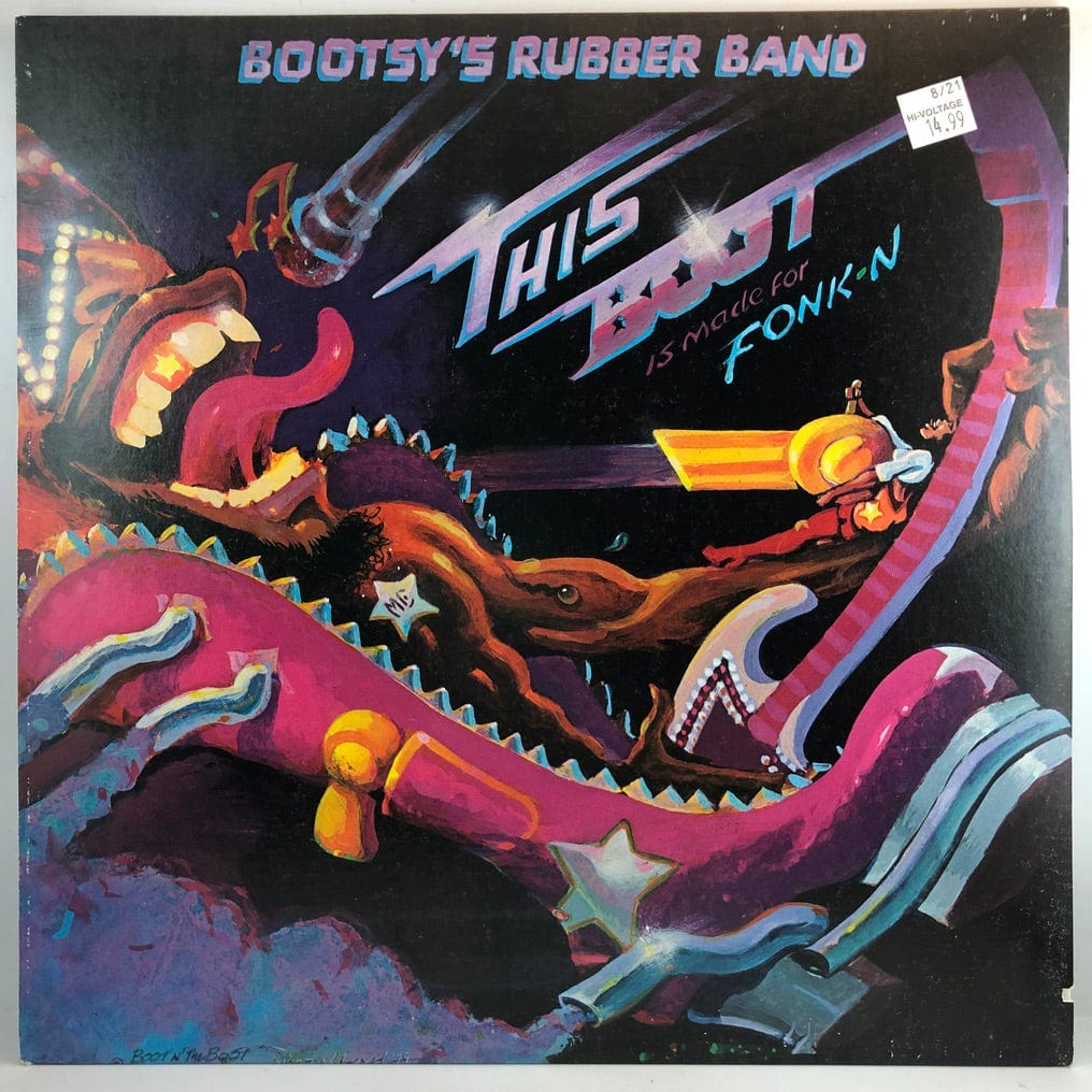 Bootsy's Rubber Band - This Boot Is Made For Fonk-n LP NM/VG+ USED