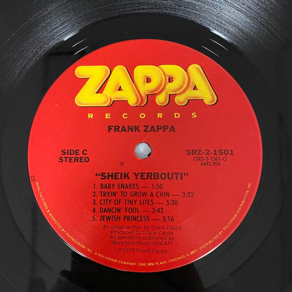 Falde tilbage gåde dækning Frank Zappa - Sheik Yerbouti LP USED VG++/VG+ Original Pressing –  Hi-Voltage Records