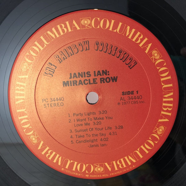 Janis Ian - Miracle Row LP NM-VG+ USED