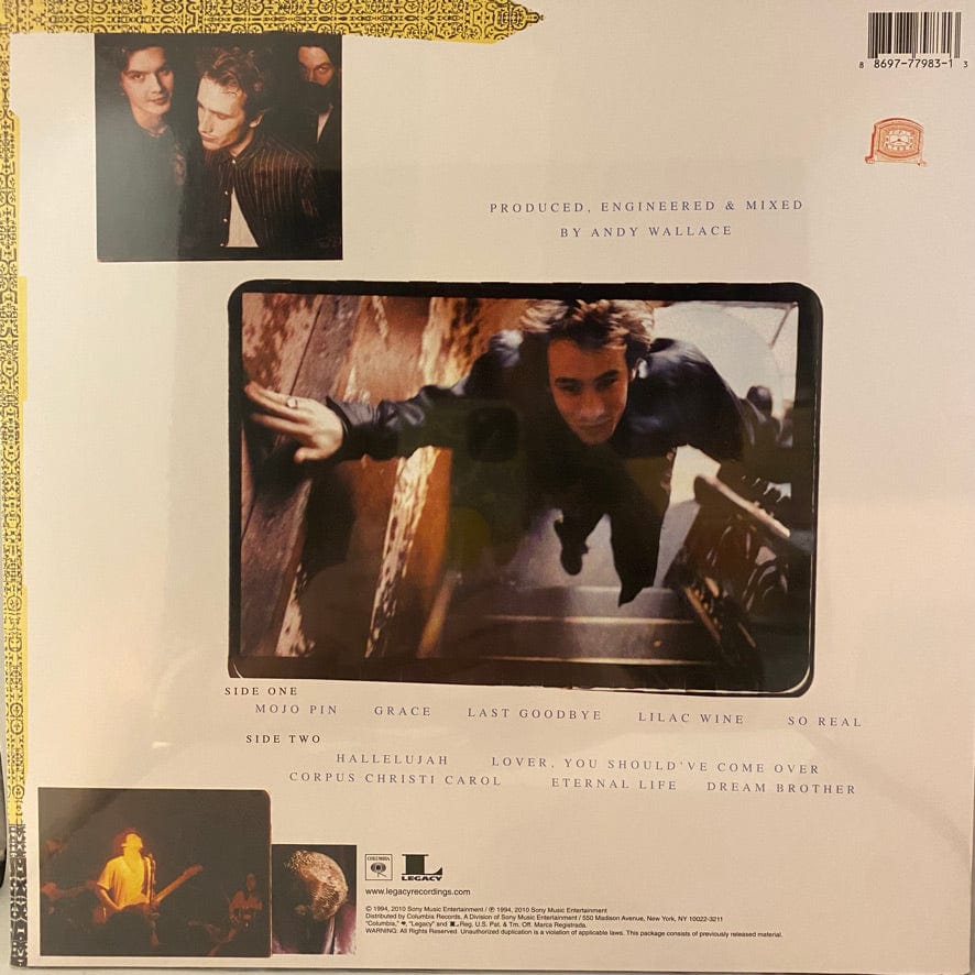 Jeff Buckley – Grace LP USED NOS STILL SEALED 180 Gram Reissue