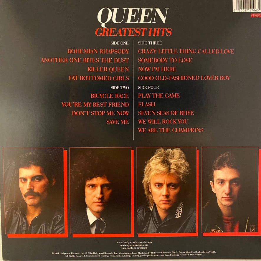 欧2discs CD Queen Unforgettable Music CATN10201 RED LINE /00760-