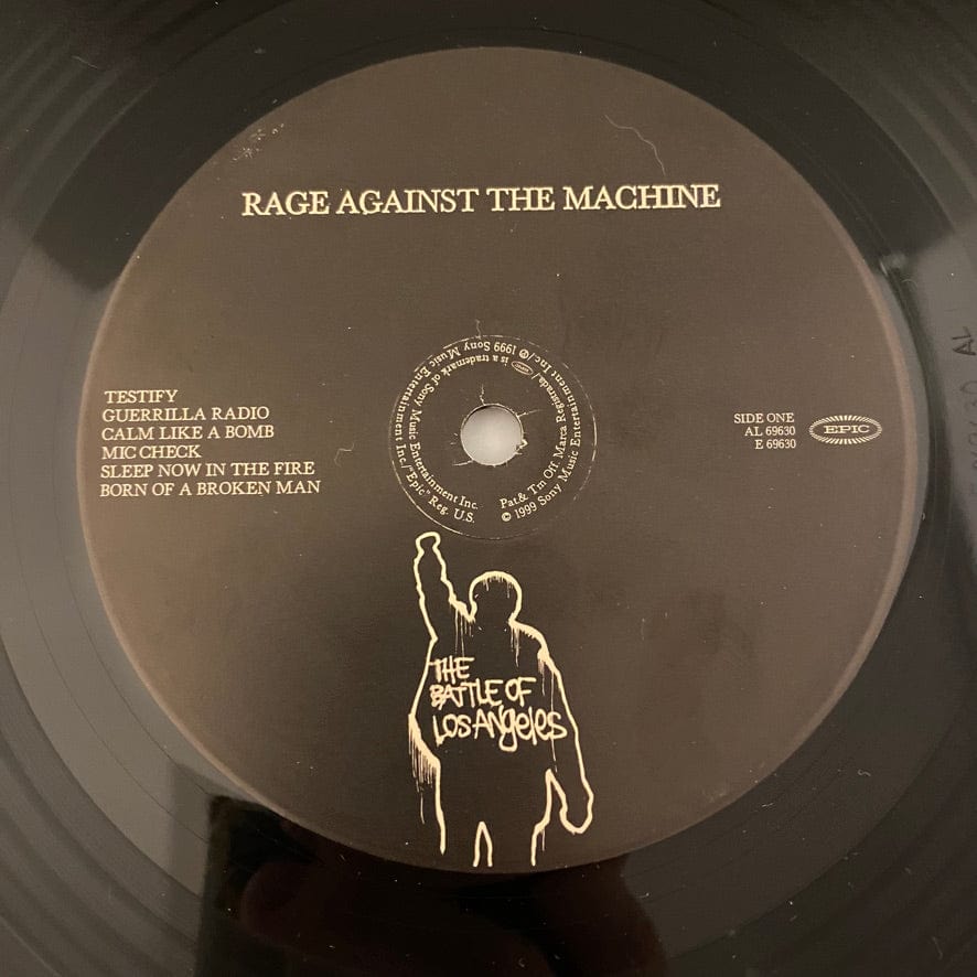 Rage Against The Machine LP オリジナル-