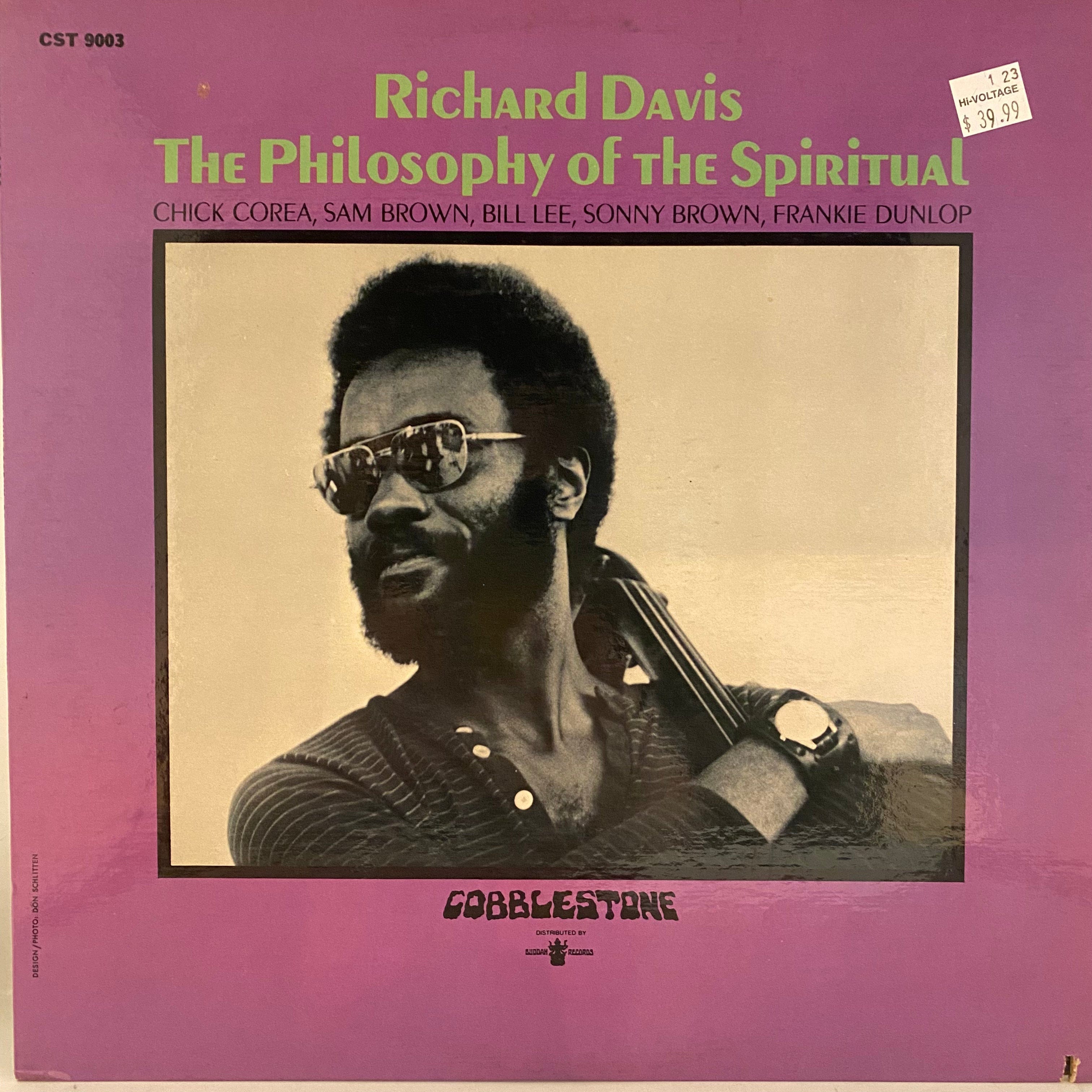 Richard Davis – The Philosophy Of The Spiritual LP USED NM/VG+