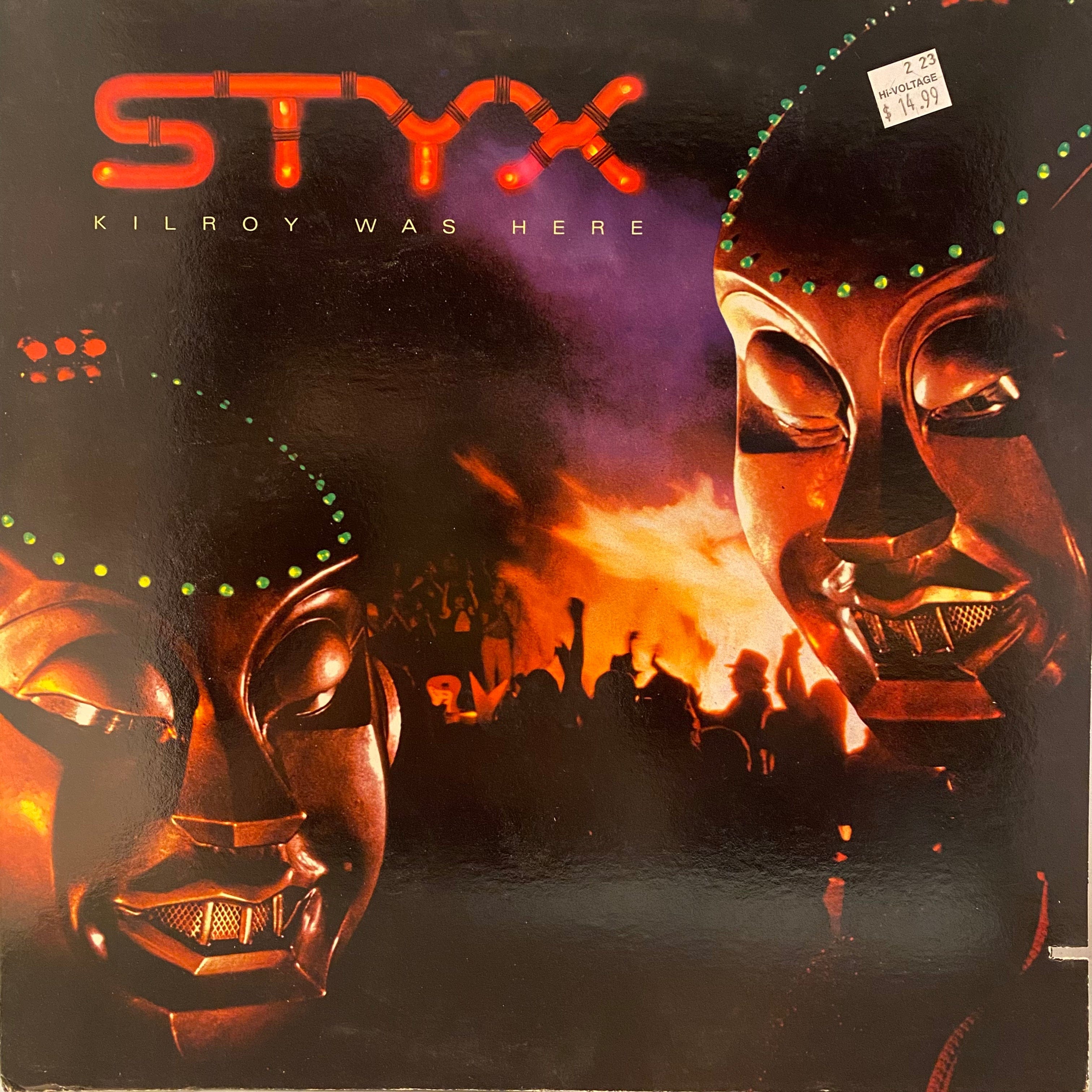 Styx – Kilroy Was Here LP USED NM/VG+ – Hi-Voltage Records