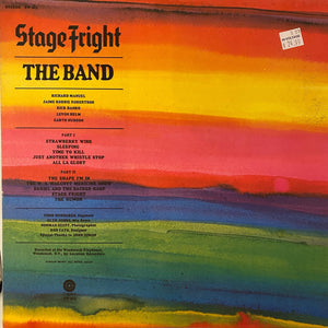 Used Vinyl The Band – Stage Fright LP USED VG+/VG+ J031723-11